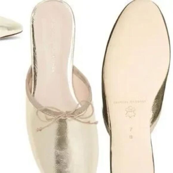Loeffler Randall Paola Mule Soft Gold Leather Ballet Flat US 7
Loeffler Randall - Picture 1 of 9